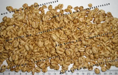 Повітряна пшениця висаджена 1кг Puffed wheat