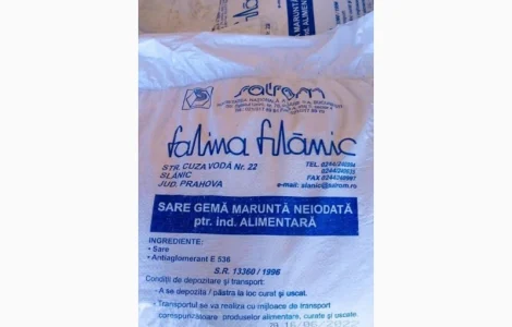 Каменная пищевая соль, 25 кг