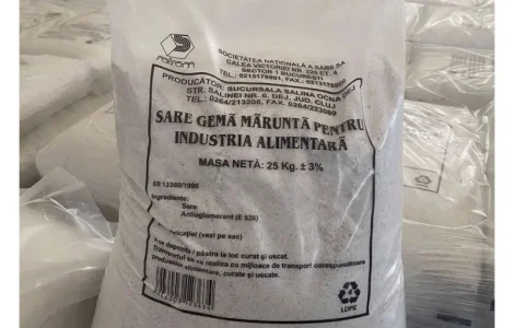 Пищевая каменная соль помол 1 в мешках по 5 / 25 кг оптом и в розницу