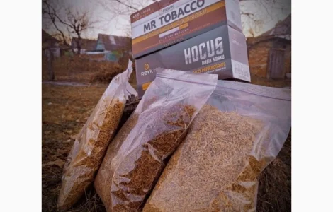 Табак импорт для сигарет 1 кг, ароматный, чистый, Винстон, Мальборо, Бонд, Вирджиния Голд