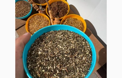 Махорка для сигарет 1 кг,  міцна та середня ОПТ Хлопья Вірджинія Берлі Імпорт