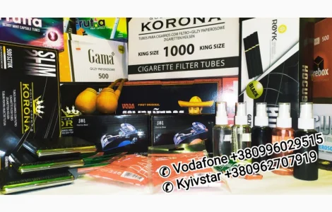 Фабричный табак для сигарет 1 кг , Качественный Marlboro/Kent/Davidoff/Winston