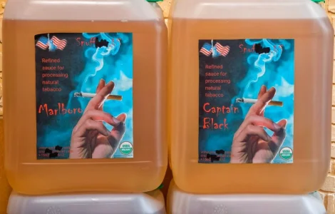 Табачные ароматические соусы для обработки домашнего табака