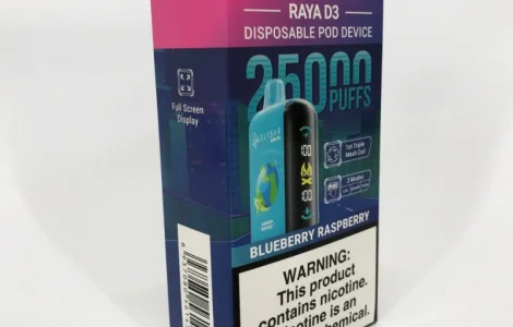 POD система ELF BAR Raya 25000 тяг, (Чорниця-Малина)