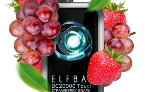 Сенсорна сигарета ELFBAR ВС 20000 тяг (Полуниця Виноград)