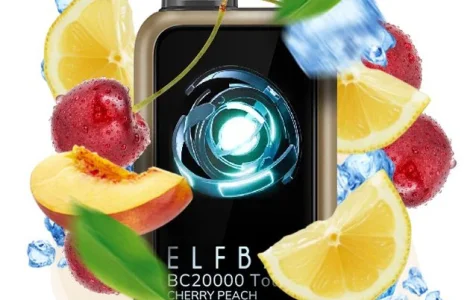 Сенсорна сигарета ELFBAR ВС 20000 тяг • Вишня • Персик • Лимонад •