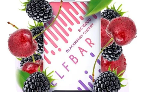 Ел. сигарета ELF BAR 5% 15000 тяг, Ожина-Вишня