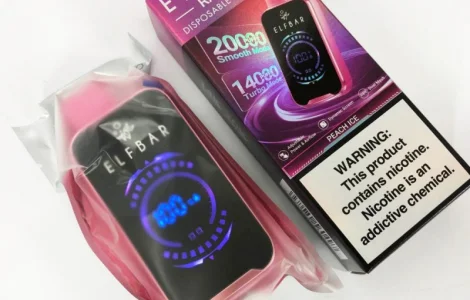 Електронная сигарета Elf Bar Raya 20000 (Персик)