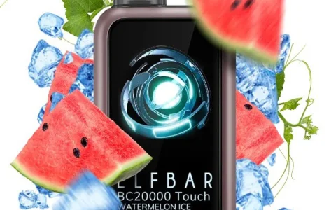 Сенсорна сигарета ELFBAR ВС 20000 тяг • Кавун з Льодом •