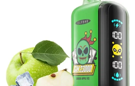 Електрона сигарета ELF BAR GH 5% 23000 тяг, Льодяне Зелене Яблуко