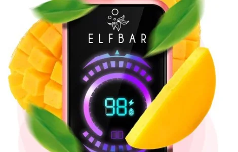 Електрона сигарета ElfBar Raya 20000 тяг •Манго•