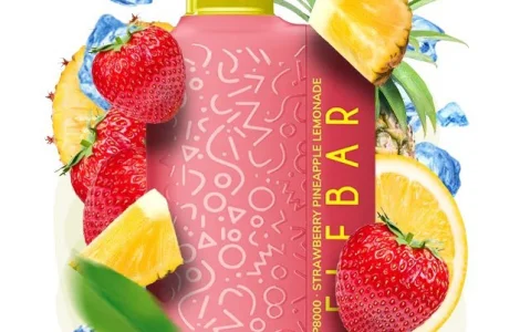 Електронка Elf Bar EP 8000 тяг, 5%:::Полунично-ананасовий лимонад