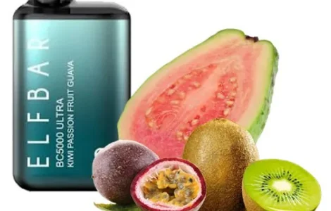 Сигарета Elf Bar BC5000 Ultra • Ківі • Маракуя • Гуава •