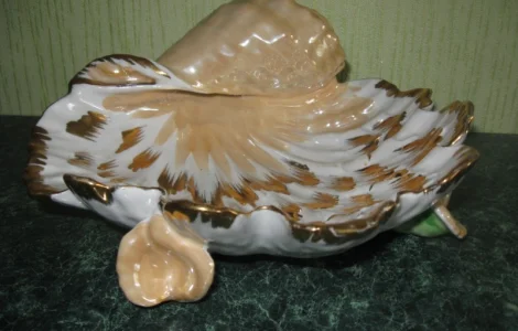 Пепельница фарфоровая, большая