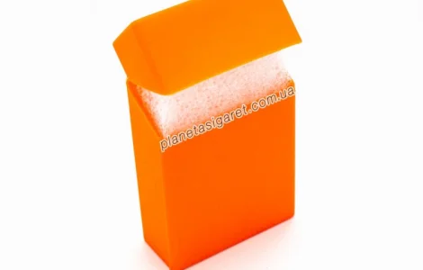 Силіконовий чохол, портсигар під стандартну пачку сигарет 6-0804