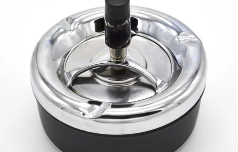 Пепельница, что крутится, самоочищающаяся, средняя 6-1111