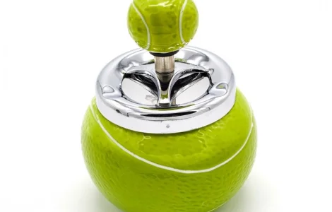 Пепельница самоочищающаяся керамическая Тенис 6-1215