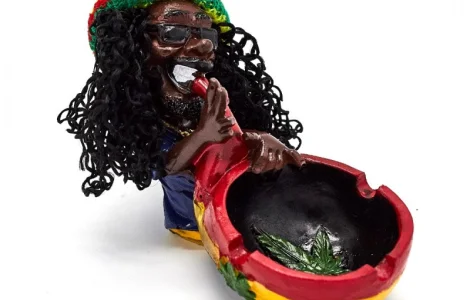 Пепельница керамическая Растаман 6-1476