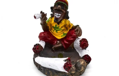 Пепельница керамическая Растаман 6-1478