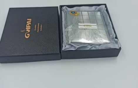 Портсигар металевий на 20 самокруток