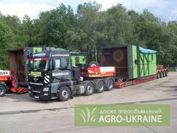 Негабаритні перевезення екскаваторів у Сумах