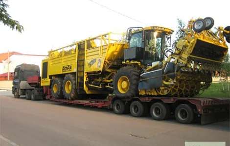 Перевозка комбайнов по Украине быстро и качественно