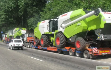 Перевозка сельхозтехники по Украине