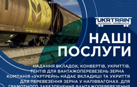 Перевезення зернових культур залізницею