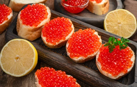 ІКРА ЛОСОСЕВА ЗЕРНИСТА 130 Г ТМ "ФЛАГМАН"