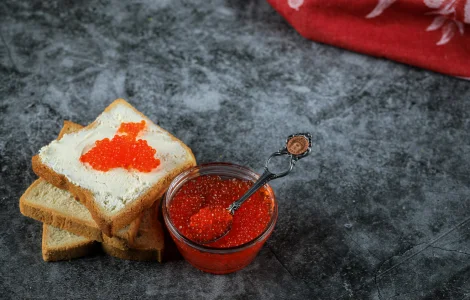 ІКРА ЧЕРВОНА COOPER RIVER (ПЕРШИЙ СОРТ 0,5 КГ)