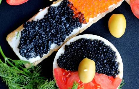 ЧОРНА ІКРА ОСЕТРОВА (АМУРСЬКИЙ ОСЕТР), 30 Г