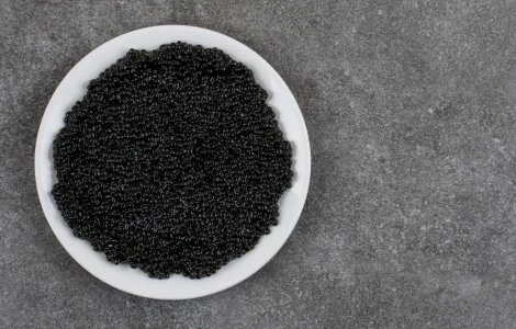 ЧОРНА ІКРА ОСЕТРОВА (АМУРСЬКИЙ ОСЕТР), 250 Г