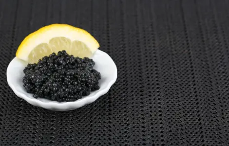 ЧОРНА ІКРА 100 Г (КАСПІЙСЬКИЙ ОСЕТЕР)