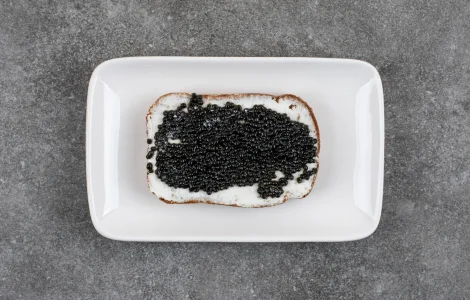 ОСЕТРОВА ІКРА 500 Г (БІЛУГИ)