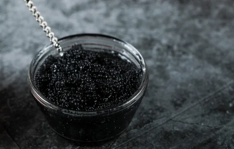 ОСЕТРОВА ІКРА 250 Г (БІЛУГИ)