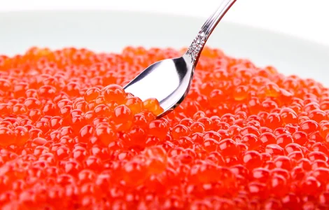 Ікра форелі охол. 1 сорт 500 гр