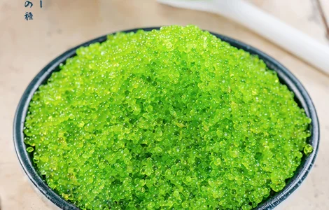 Ікра летючої риби Тобіко Зелена 50г