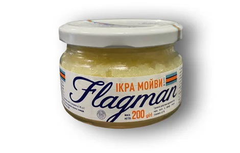 Ікра мойви Flagman Класична у соусі 200г
