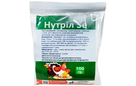 Нутрил Se 100 гр Lek Словенія УКРВЕТБІОФАРМ