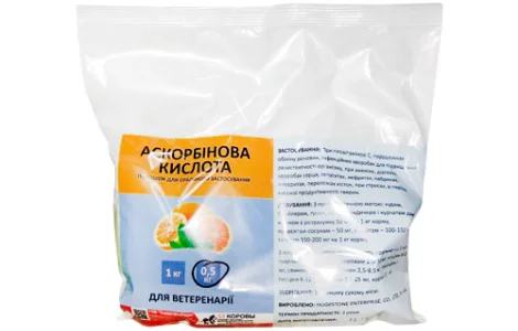 Аскорбінова кислота фармакопейна 0,5 кг