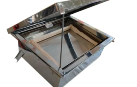 Воскотопка сонячна на 1 рамку з нержавійки