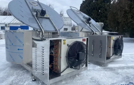 Охолоджувач молока 2000 літрів Setuay новий