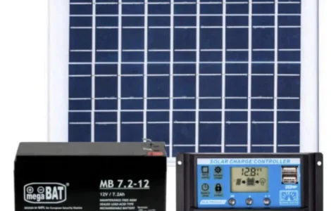 Сонячна система для електропастуха
