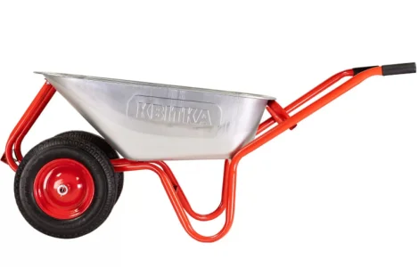Садово-будівельна двоколісна тачка КВІТКА PRO