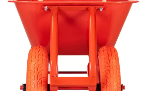 Садово-будівельна двоколісна тачка КВІТКА PRO