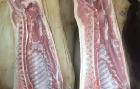 Мясо свинины тушами и полутушами