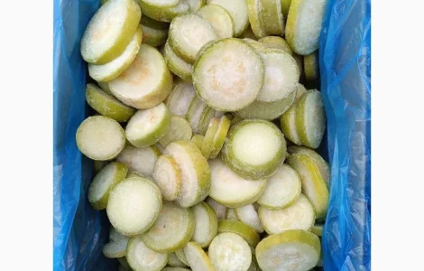 Свежемороженый кабачок кольцами на продажу