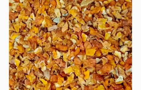 Гарбуз сушений кубик 3*3*3 мм та 10*10*10 мм