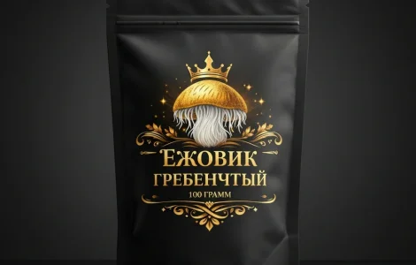 Ежовик гребенчатый - молотые шляпки премиум качества. Не подделка