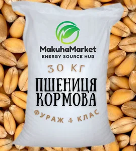 Кормова пшениця (Фураж 4) 30кг у продажу